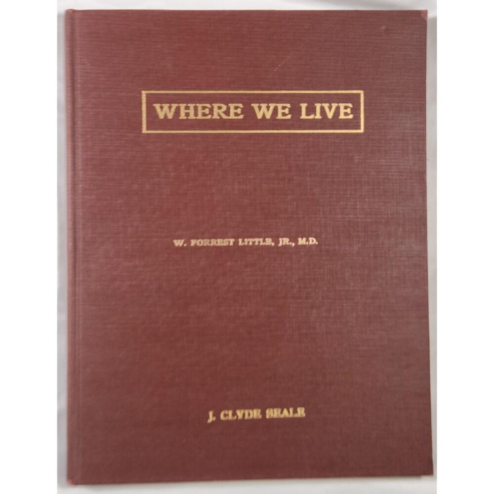 Signed 1958 Where We Live J. Clyde Seale Architecture Interior Design Landscapin